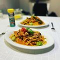 masabagel's cooksnap of when they made 豚ばら肉でワンランク上のトマトパスタ。.