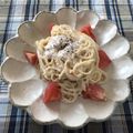 パパLDK's cooksnap of when they made 簡単☆豆腐と鮭フレークで激ウマ冷製パスタ.