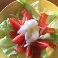昇父さん's cooksnap of when they made 簡単！3分！サーモンのカルパッチョ.