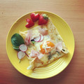 かずこうげん's cooksnap of when they made 可愛いさUP♪イチゴの飾り切り／ハート型.