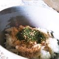 hika♡chiro's cooksnap of when they made めんつゆでとろろご飯.