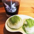 73port's cooksnap of when they made ひんやりおいしい♪生クリーム大福.