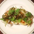 inLondon's cooksnap of when they made 茹で卵×ブロの和トースト　ほんだし使用。.
