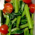 toricotto's cooksnap of when they made 小松菜とトマトでさっぱりサラダ.