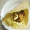 クックGB6431☆'s cooksnap of when they made ランチにいかが？くるっ簡単ラップサンド❁.