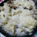 ユーロン's cooksnap of when they made レンジで簡単✿きのこリゾット風.