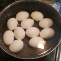 よてぃよてぃママ's cooksnap of when they made ゆで卵殻剥き簡単のコツ！トロトロ半熟玉子.