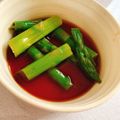 …皐月姫…'s cooksnap of when they made アスパラのめんつゆ漬.