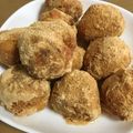 マロンママ2017's cooksnap of when they made ポンデきな粉風ドーナツ.