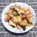 ちる子₍ᐢ‥ᐢ₎'s cooksnap of when they made ほんのり醤油味！絹さやとベーコンの卵炒め.