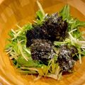 bellwood's cooksnap of when they made 水菜のチョレギサラダ.