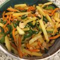 たもたんせなたん's cooksnap of when they made 【パパママ向け】じゃが芋と人参のきんぴら.