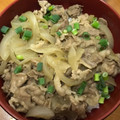 sakura♡08's cooksnap of when they made めんつゆで簡単♪我が家の牛丼.