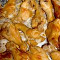 sacrossy's cooksnap of when they made オーブンで鶏手羽元の照焼き.