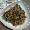 ラフロイグ31年's cooksnap of when they made ウスターソースが隠し味の春雨炒め⭐︎.