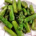 ikoiアフィニティ's cooksnap of when they made アスパラ炒め 速攻.