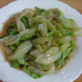 Nekozame's cooksnap of when they made 簡単♪レタスのオイスターソース炒め.
