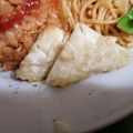 caribbeai's cooksnap of when they made シュウマイ折り紙☆かぶと揚げ♪.
