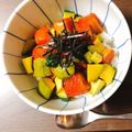 クック3RNT9I☆'s cooksnap of when they made 簡単☆アヒポキ風サーモンアボカド丼.