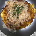 クックUXHZ5T☆'s cooksnap of when they made ○関西風お好み焼き（２人前）.