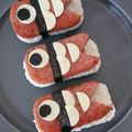 napipipipi's cooksnap of when they made こいのぼりスパムおにぎりのお弁当.