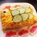 toumi's cooksnap of when they made 子供の日鯉のぼりちらし寿司★☆お祝いに.