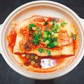 卵黄たん's cooksnap of when they made レンジで韓国風おつまみ！キムチーズ厚揚げ.