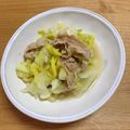 saku＊mama's cooksnap of when they made 春キャベツと豚肉のネギ塩だれ炒め.