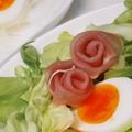 なななな♡MaMa's cooksnap of when they made サラダの彩りバラの生ハム.
