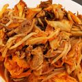 millajovo's cooksnap of when they made ダイエットにも！簡単もやし豚キムチ.