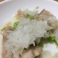 すうちゃん＊'s cooksnap of when they made 豚バラのさっと炒め☆大根おろし和え.