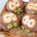 モモラッテ's cooksnap of when they made さるのココアメロンパン.
