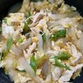 tamago大好き's cooksnap of when they made ♡スナップえんどうと鶏ミンチの卵とじ♡.