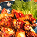 ひさひさ。's cooksnap of when they made 揚げないタコのから揚げ.