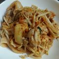 のえもゆ's cooksnap of when they made 材料4つ！簡単豚キム♫.