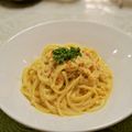 大ダブル's cooksnap of when they made 超簡単で豪華！ウニとカニのクリームパスタ.