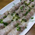 や～たん食堂's cooksnap of when they made 豆苗の豚肉巻きレンジ蒸し.