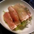 豆柴犬's cooksnap of when they made 一口サイズ　生ハムサラダ.