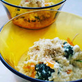 まみお✳'s cooksnap of when they made レンジで簡単！小松菜のほんだし白和え.