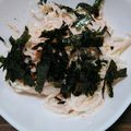 梨ﾕｽﾞまま's cooksnap of when they made たらこマヨネーズの大根サラダ海苔もりもり.