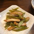 あや0821's cooksnap of when they made やちぶき（エゾノリュウキンカ）の油炒め♪.
