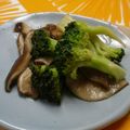Cookingmam's cooksnap of when they made ブロッコリーと椎茸♪ゆず胡椒醤油ピリッ！.