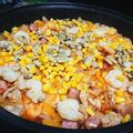 みい５２１２'s cooksnap of when they made 鍋材料で、ホットプレート　パエリヤ.