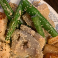 OZENstudio's cooksnap of when they made れんこんといんげんのたらこ炒り煮.