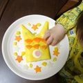 キャラメグ♪'s cooksnap of when they made こどもの日☆炊飯器でこいのぼりオムライス.