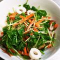 pearlpopi's cooksnap of when they made 豆苗とちくわの麺つゆサラダ.