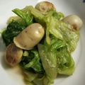 おりょせん's cooksnap of when they made 赤くなったレタス＆ウインナー炒め.