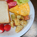 おにぎり99's cooksnap of when they made ウインナーとポテトのマスタードマヨ炒め♡.
