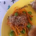 るりなぎ's cooksnap of when they made 枝豆とにんじんのガーリック炒め.