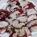ゆけり３兄弟's cooksnap of when they made ！活だこで！マダコのお刺身.